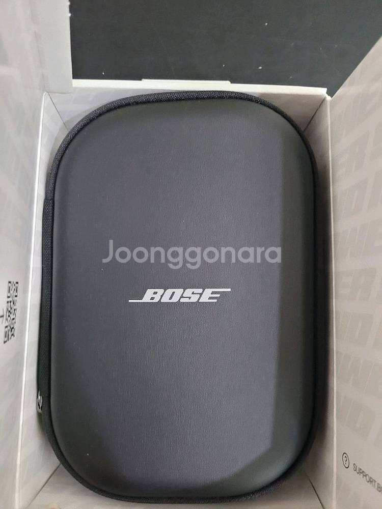 보스 QC 헤드폰 트리플블랙--3