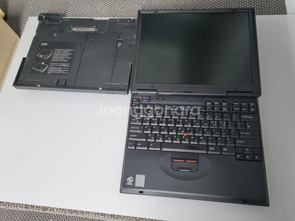 ibm 570 노트북 팝니다 윈도우98.골동품--5