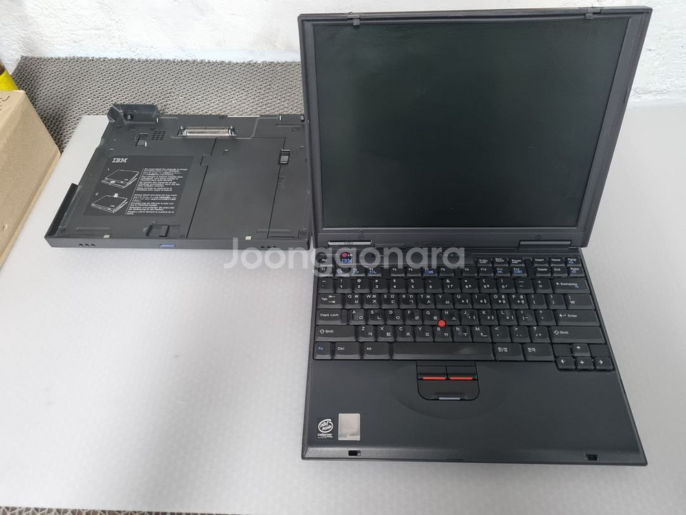 ibm 570 노트북 팝니다 윈도우98.골동품--6