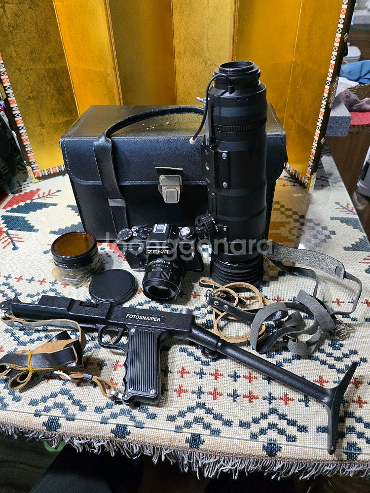 상태좋은 러시아제 ZENIT 12XPS 스나이퍼카메라--0