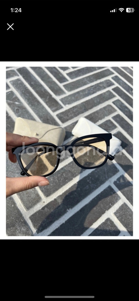 새상품 틴트 선글라스 택포--0