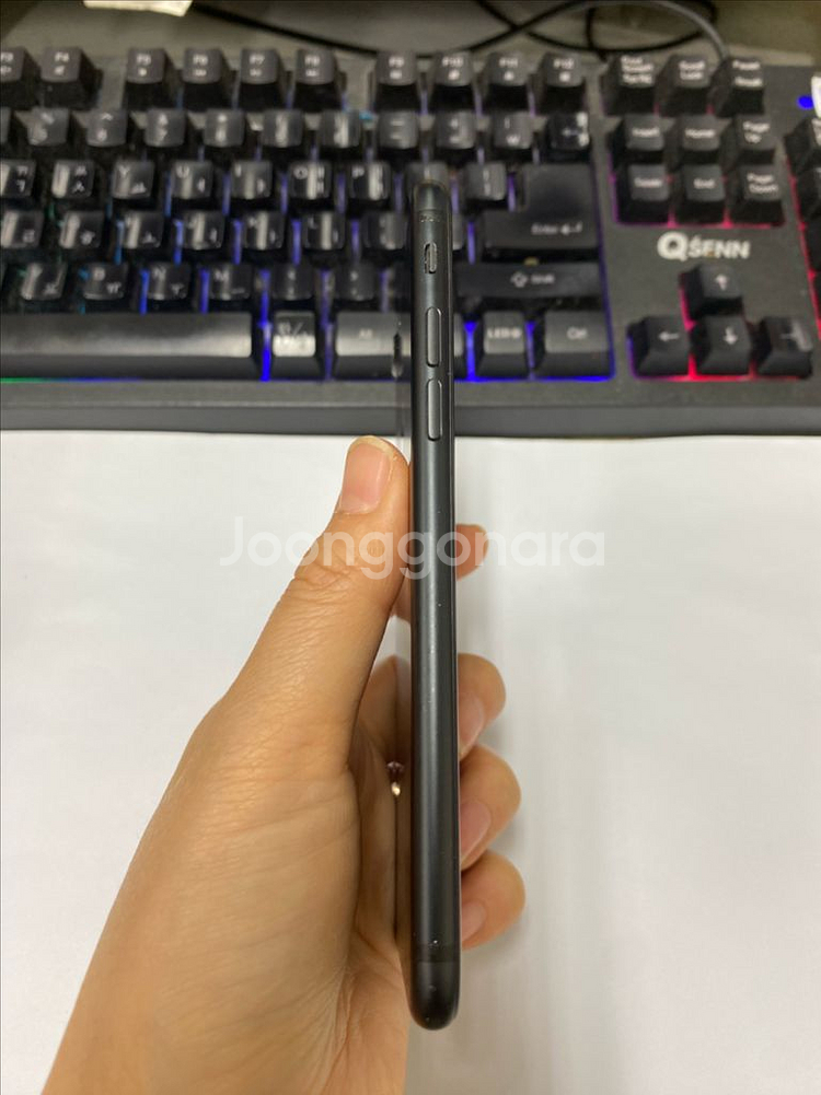 아이폰7 매트블랙 A급 128GB 무잔상 배터리100%--4