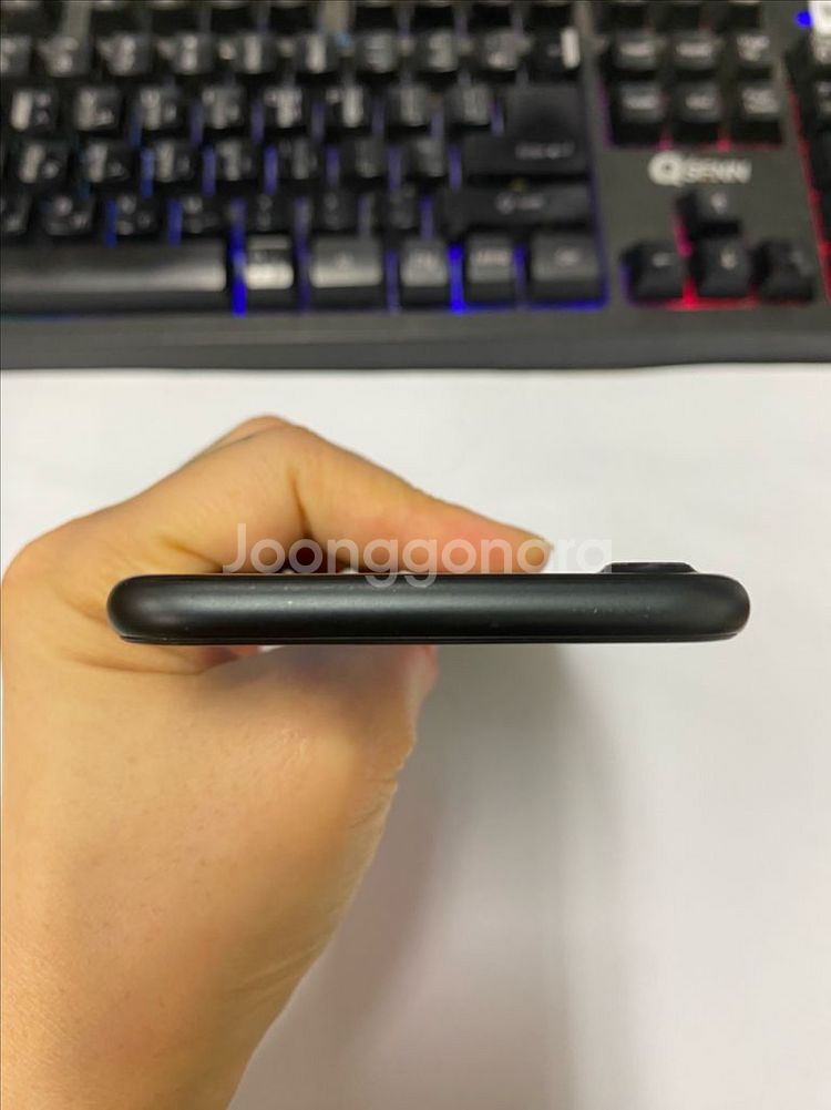 아이폰7 매트블랙 A급 128GB 무잔상 배터리100%--3