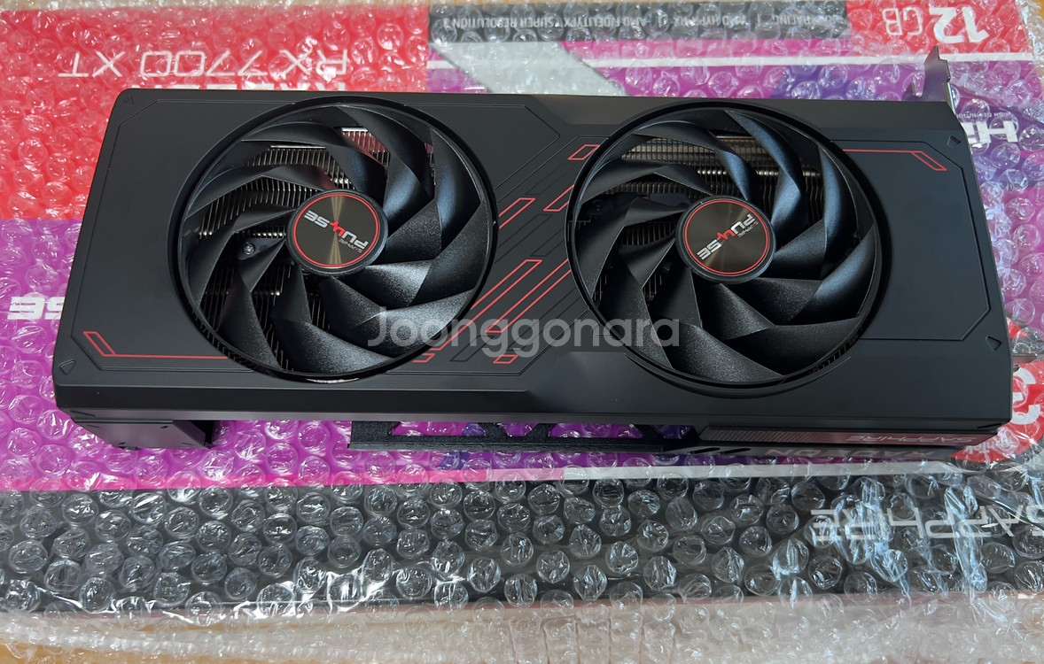 사피이어 RX 7700XT PULSE 그래픽카드 판매--0