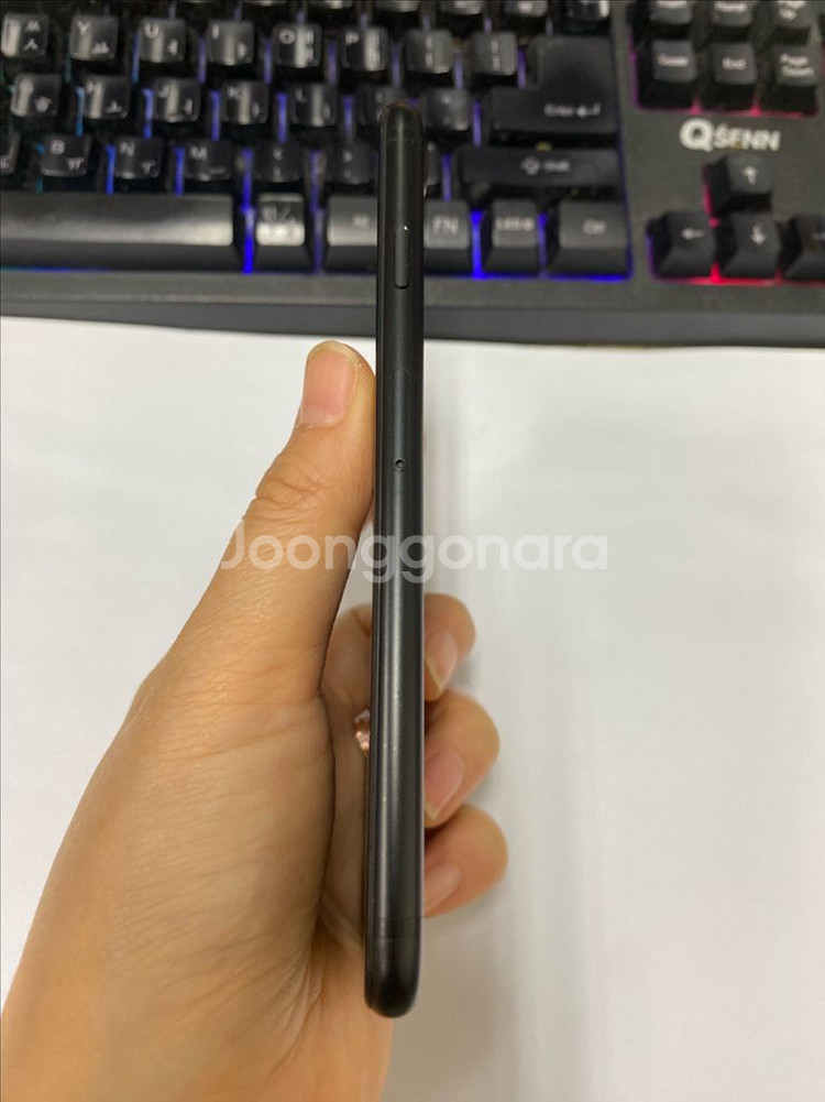 아이폰7 매트블랙 S급 128GB 무잔상 배터리100%--5