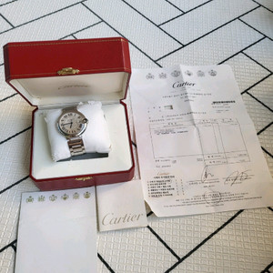 까르띠에 발롱블루 시계 42mm