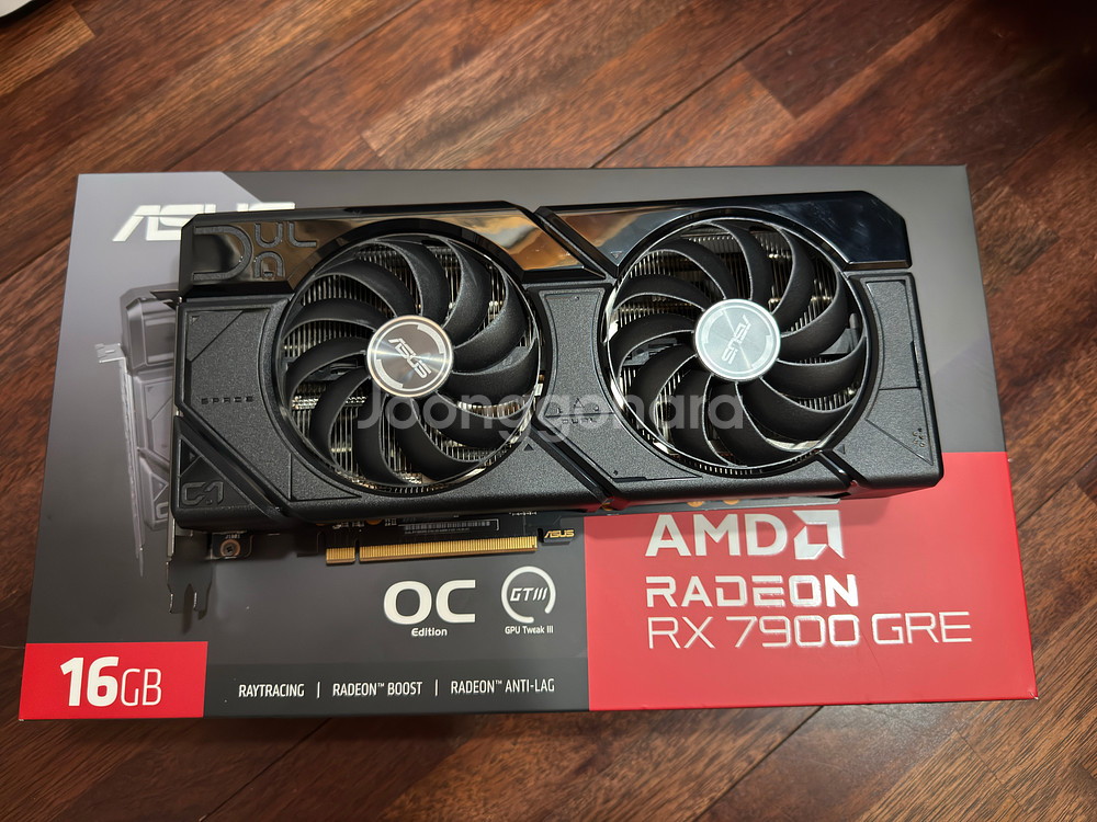 ASUS 7900GRE Dual 16GB 그래픽카드--0