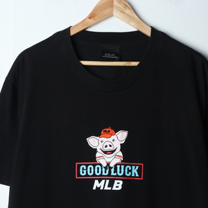 (2XL) MLB 엠엘비 반팔 티셔츠 빅사이즈 블랙