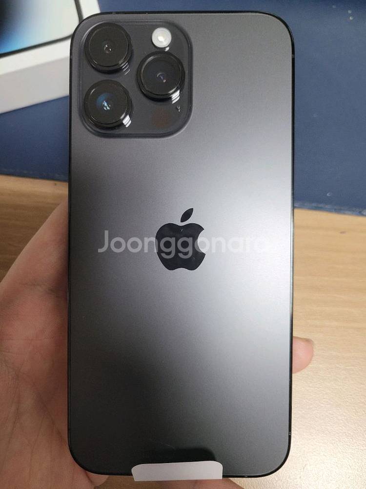 아이폰 14프로맥스 스페이스 블랙 128GB--1