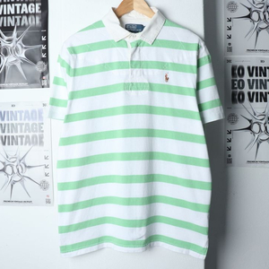 (L-XL) 폴로 랄프로렌 반팔 카라 티셔츠 럭비