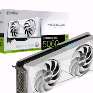 이엠텍 지포스 RTX 5060 MIRACLE WHITE