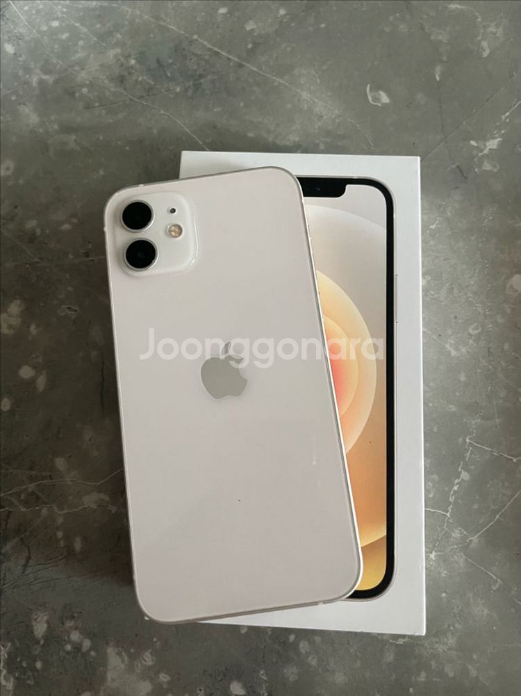 아이폰12 128GB 화이트--0