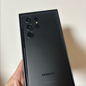 갤럭시S23울트라 256G 블랙(상태좋음)