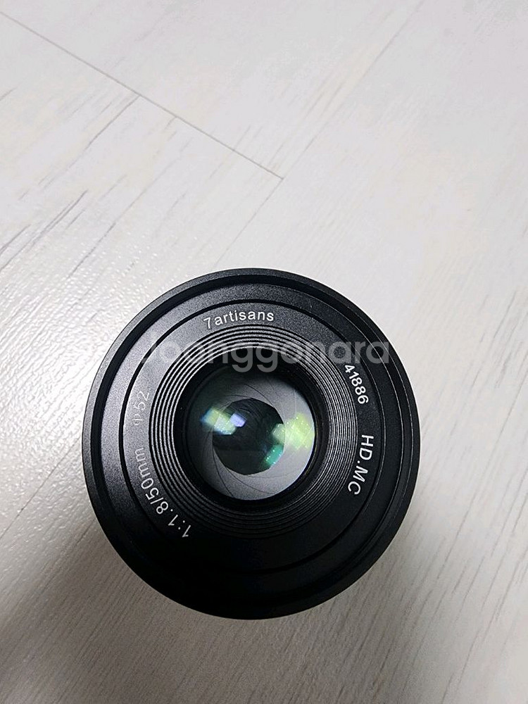 7장인 50mm f1.8 수동렌즈 7artisans--3