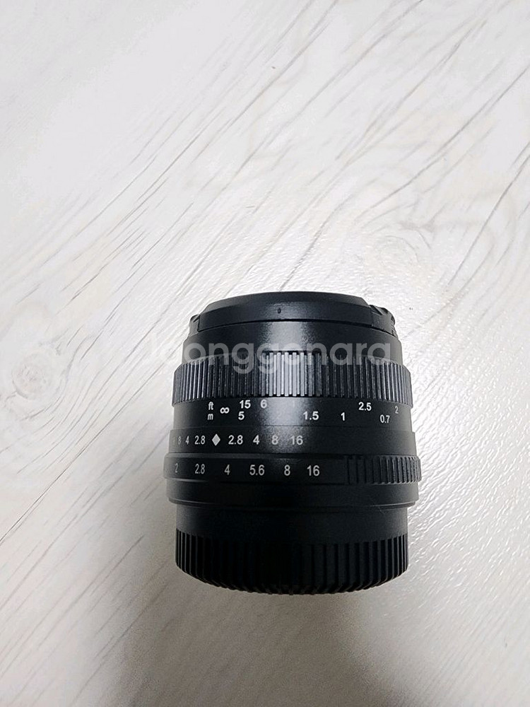 7장인 50mm f1.8 수동렌즈 7artisans--4