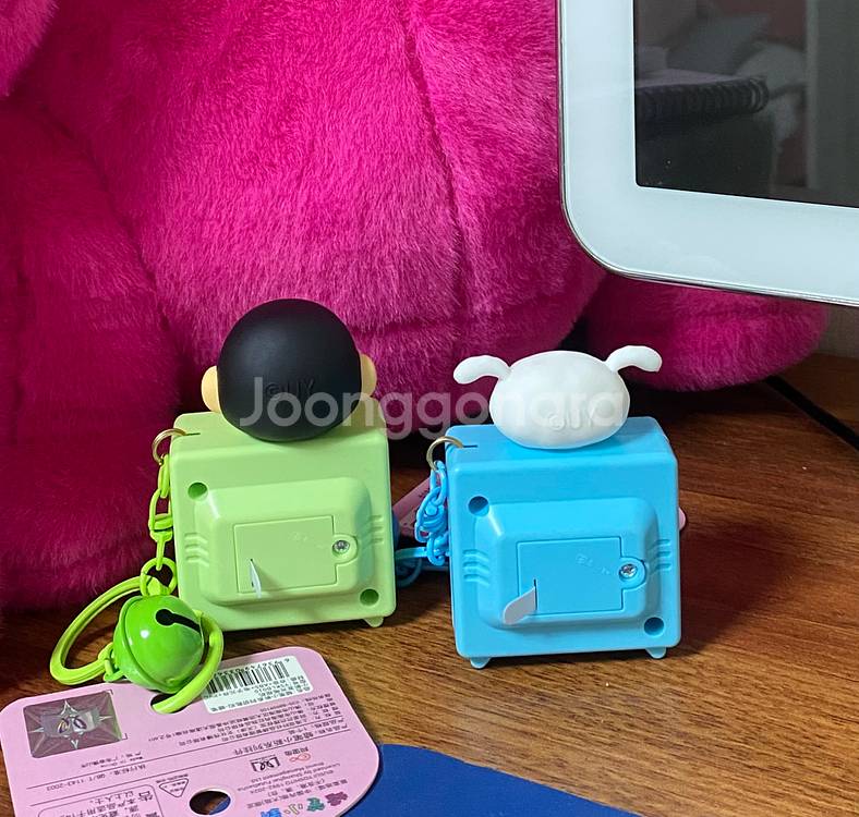 [일괄] 짱구는못말려) 짱구 & 흰둥이 거울 티비 키링--1