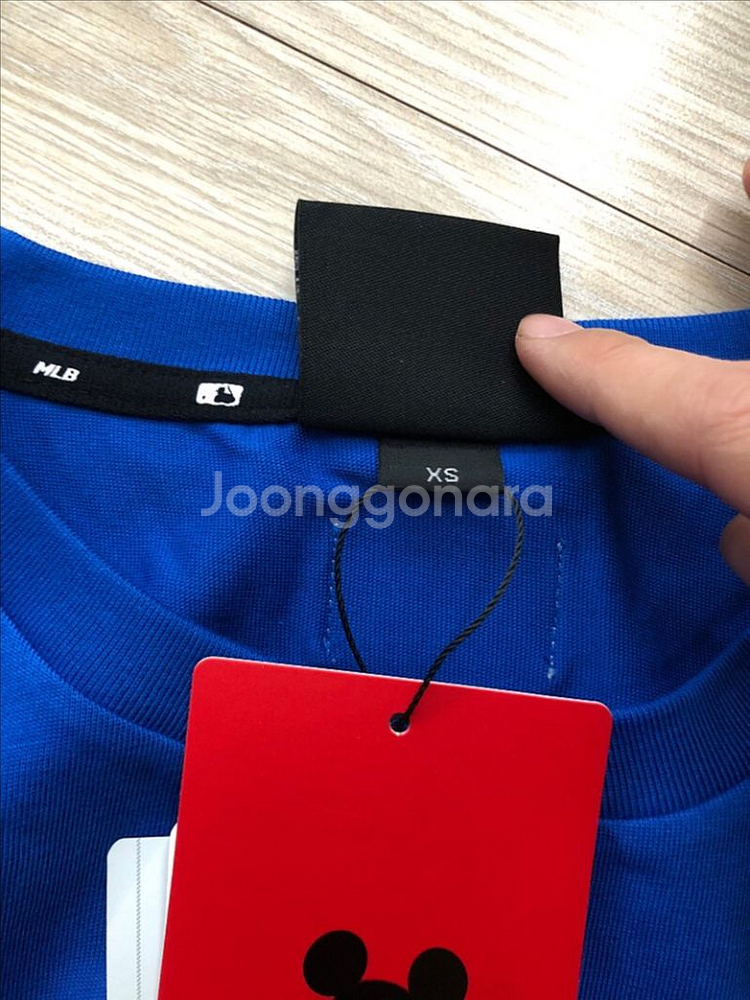 새상품) xs사이즈 MLB디즈니 반팔 여성 메이커 컴포--2