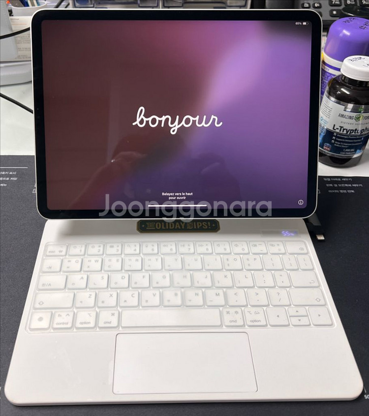아이패드 프로 11인치 m1 128gb + 매직키보드--0