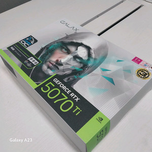 (미개봉) 갤럭시 RTX 5070 Ti EX GAMER
