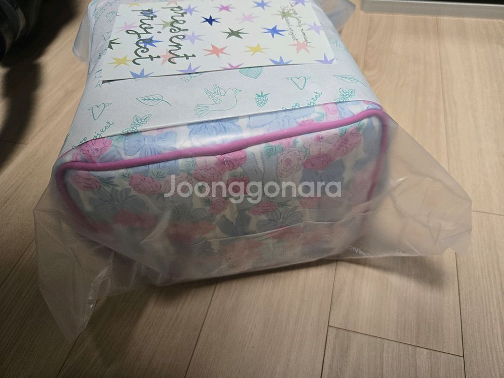 프레젠트프로젝트 스퀘어드럼백 새상품 (부케리본)--1