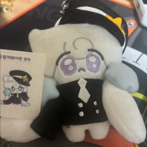쿠키런킹덤 밀키웨이맛쿠키 봉제인형&띠부씰
