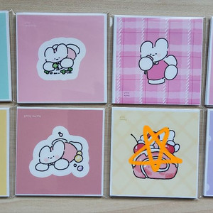 (포용) 포장 다꾸 보리 도무송 스티커 판매