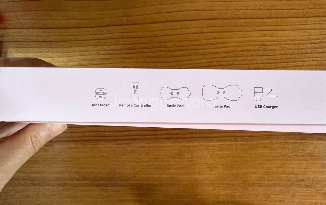 클럭 듀오 미니 저주파 맛사지기--3