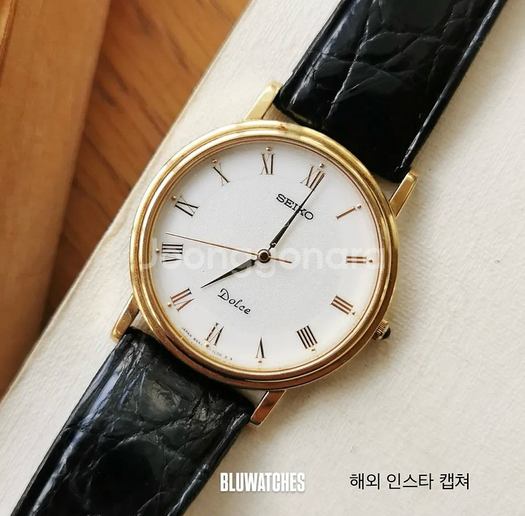 빈티지 세이코 돌체 드레스 시계--0