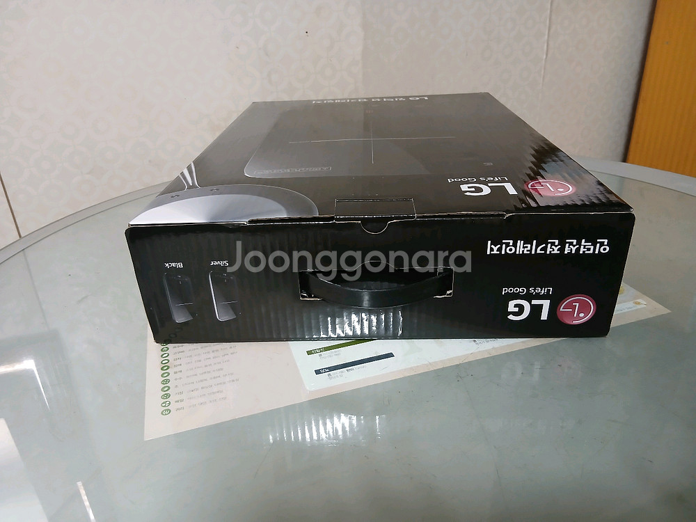 미사용새제품 LG디오스 인덕션1구 HEI1V 전기레인지--1
