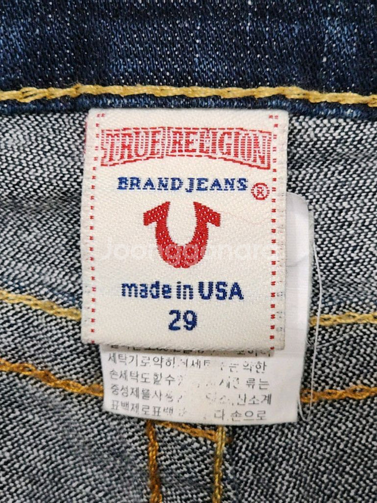 (30) 트루릴리젼 조이 청바지 스판 부츠컷 데님팬츠--2
