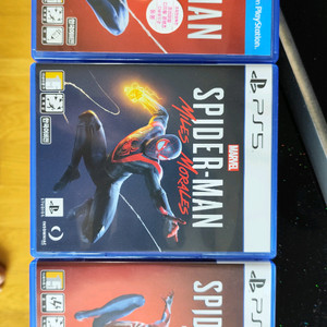 PS5 스파이더맨 3부작 일괄로 팔아요