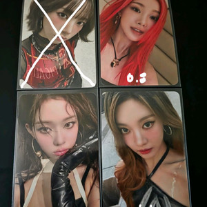 에스파 애플뮤직 특전 포카