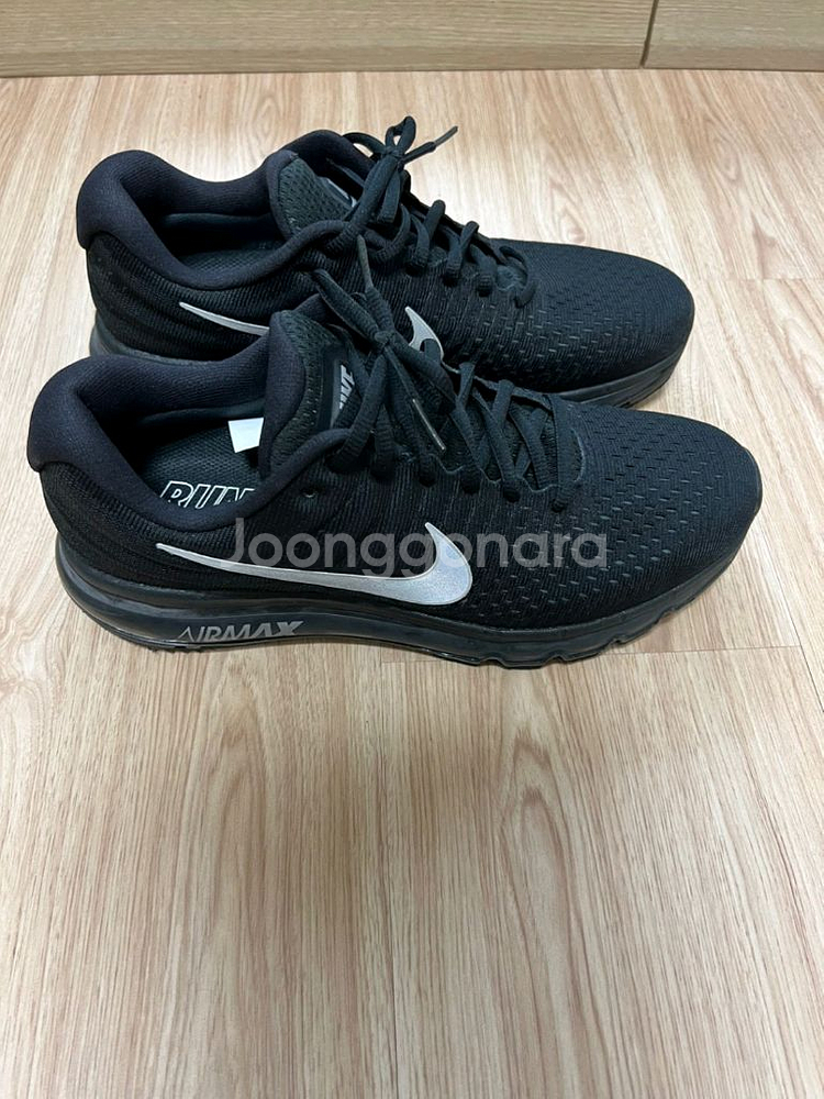 나이키 에어맥스 2017 블랙 285~290--0