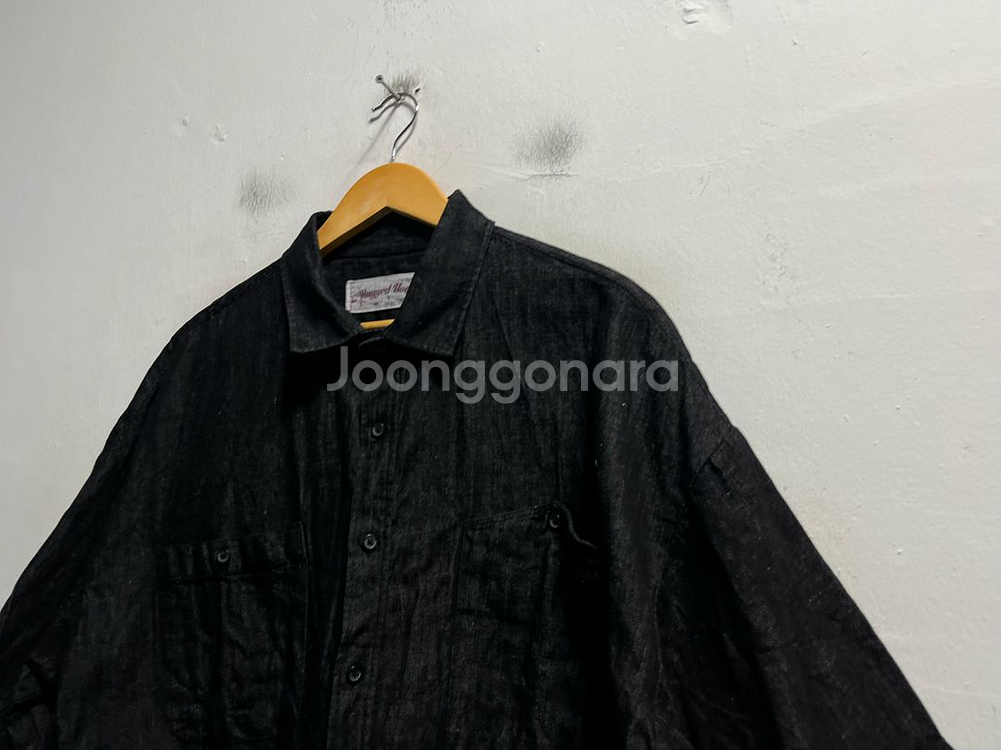 105-110 러기드하우스 오버핏 반팔 셔츠--1