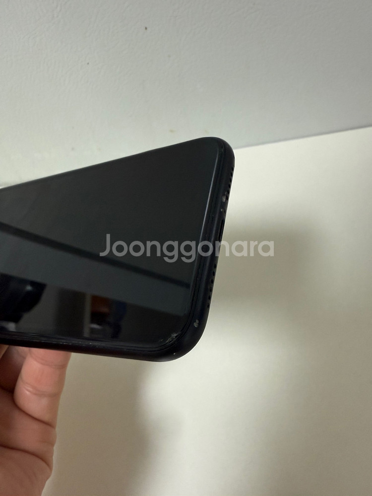 아이폰 XR 128GB 블랙/액정 파손/배터리79%--3