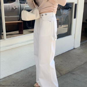 리즈 노아카펜더데님 아이보리, 네이비 m 롱