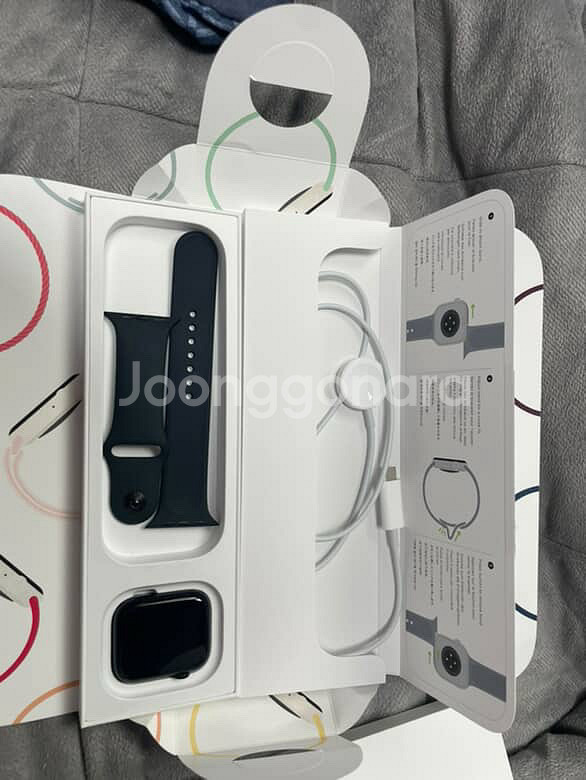 애플워치 se2 44mm wifi 스포츠 밴드 상자포함--0