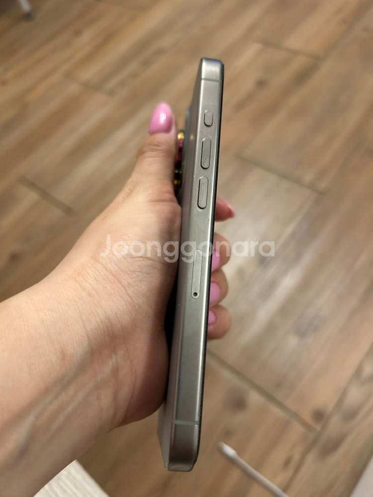 아이폰15프로 512GB 실버 듀얼유심 /해외구매--3