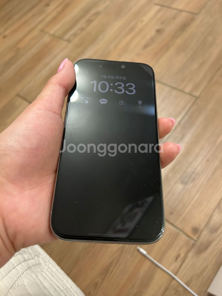 아이폰15프로 512GB 실버 듀얼유심 /해외구매--8