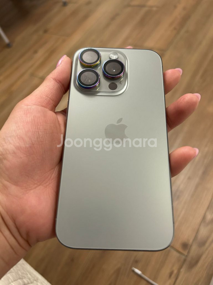 아이폰15프로 512GB 실버 듀얼유심 /해외구매--12