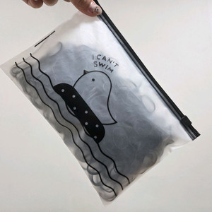 일반 블랙 고무줄 머리끈 1000매