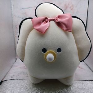 아기굴 인형 분홍색