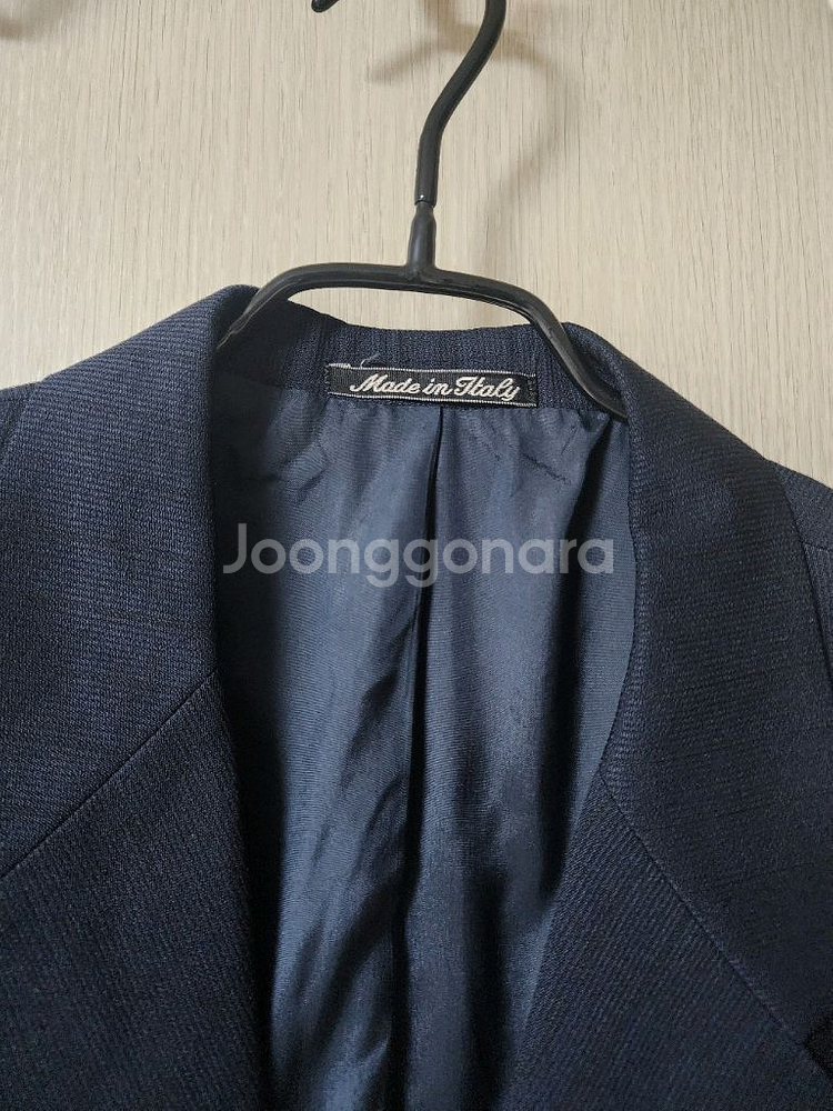 (정품) 발렌티노 우모 딥네이비 포켓 블레이져 정장--3