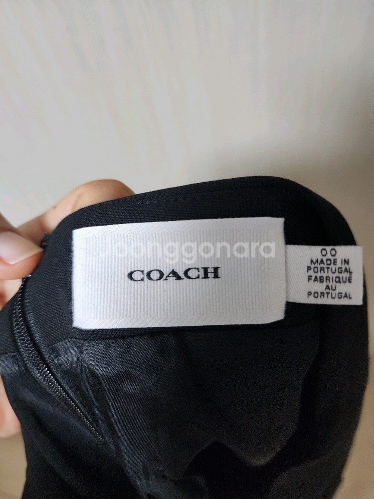 코치 coach 1941 울 치마 스커트 코치스커트--4