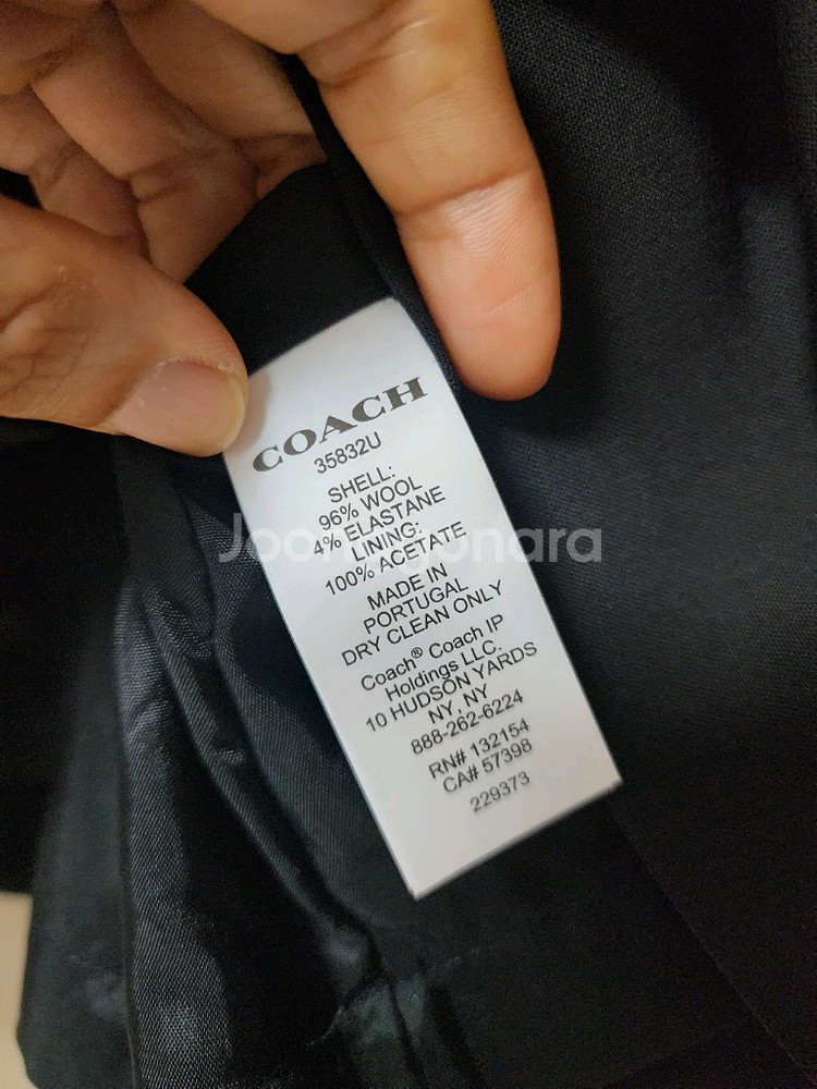 코치 coach 1941 울 치마 스커트 코치스커트--5