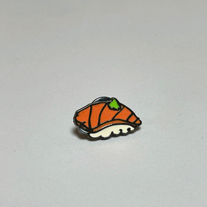 연어 초밥 뱃지 / 에나멜 핀