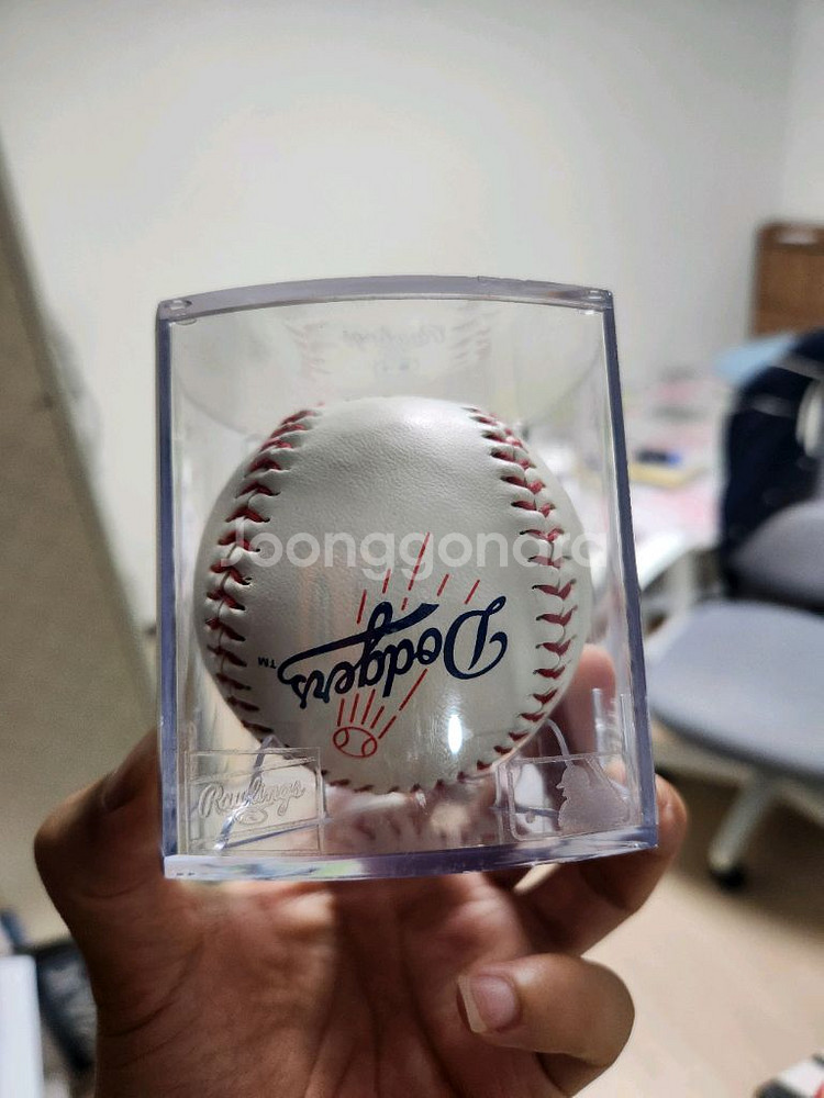 야구 사인볼 Dodgers 로고--1