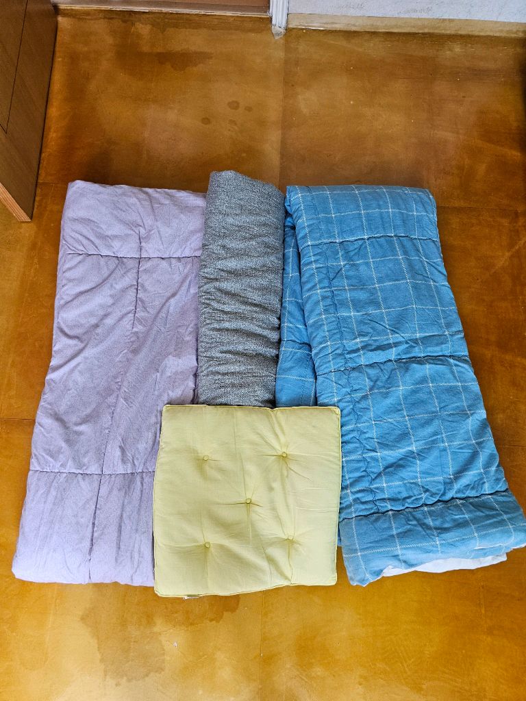 차렵이불 과 매트