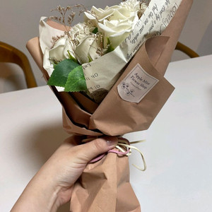 고급 비누꽃 꽃다발