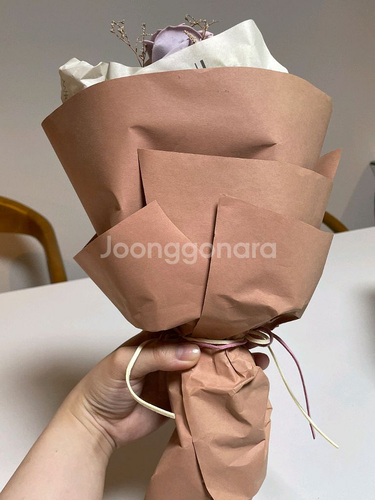 고급 비누꽃 꽃다발--5